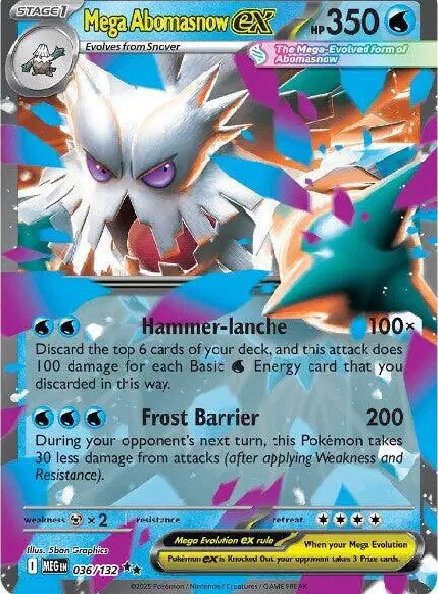 Mega Abomasnow ex 036/132